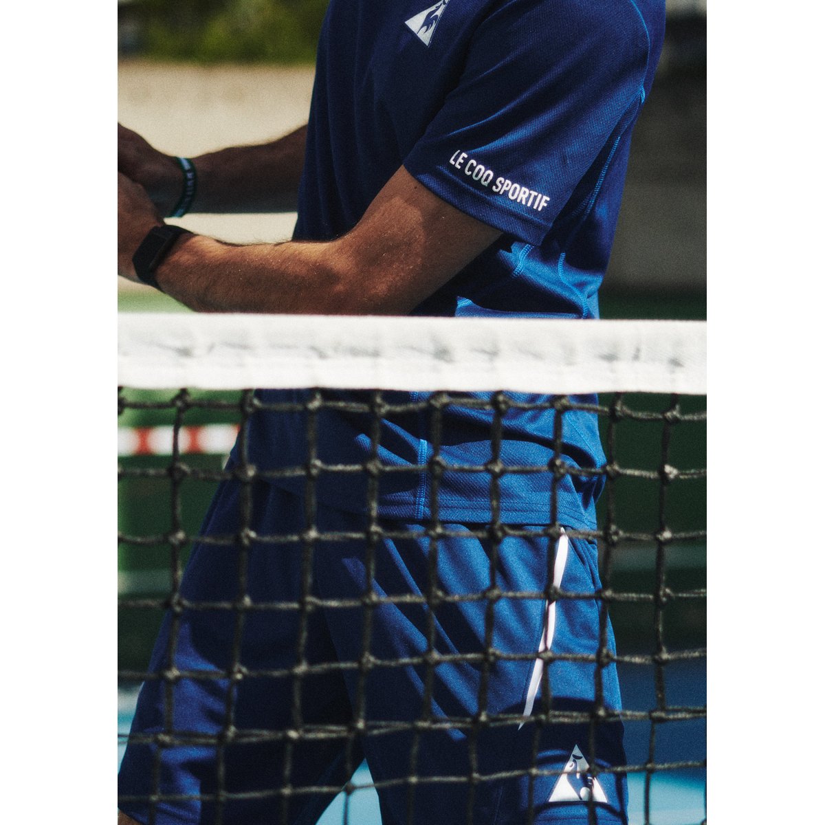 Maillot de tennis TENNIS MATCH KIT estate blue, LE COQ SPORTIF
