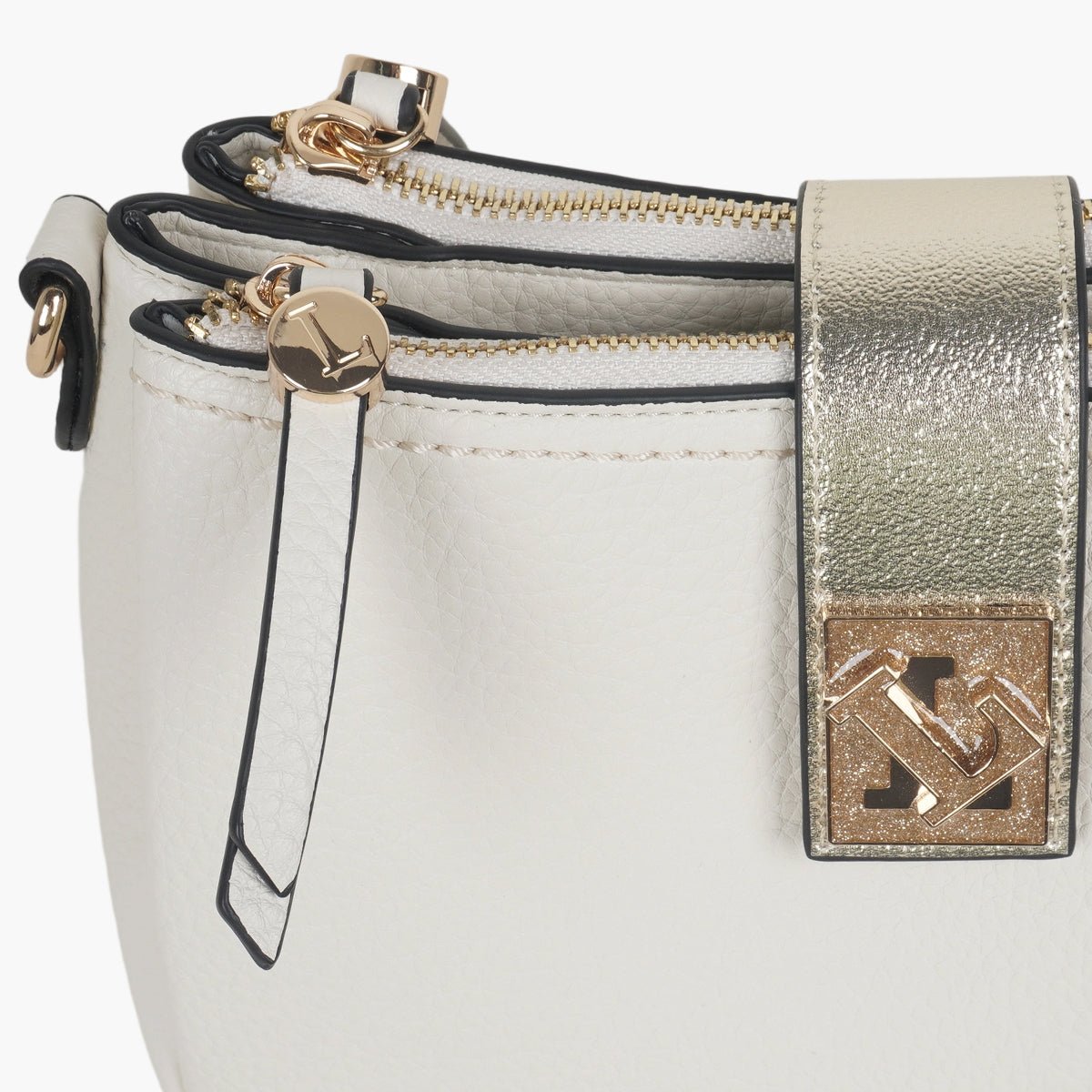 Sac multi poches Soyan ivoire, LOLLIPOPS