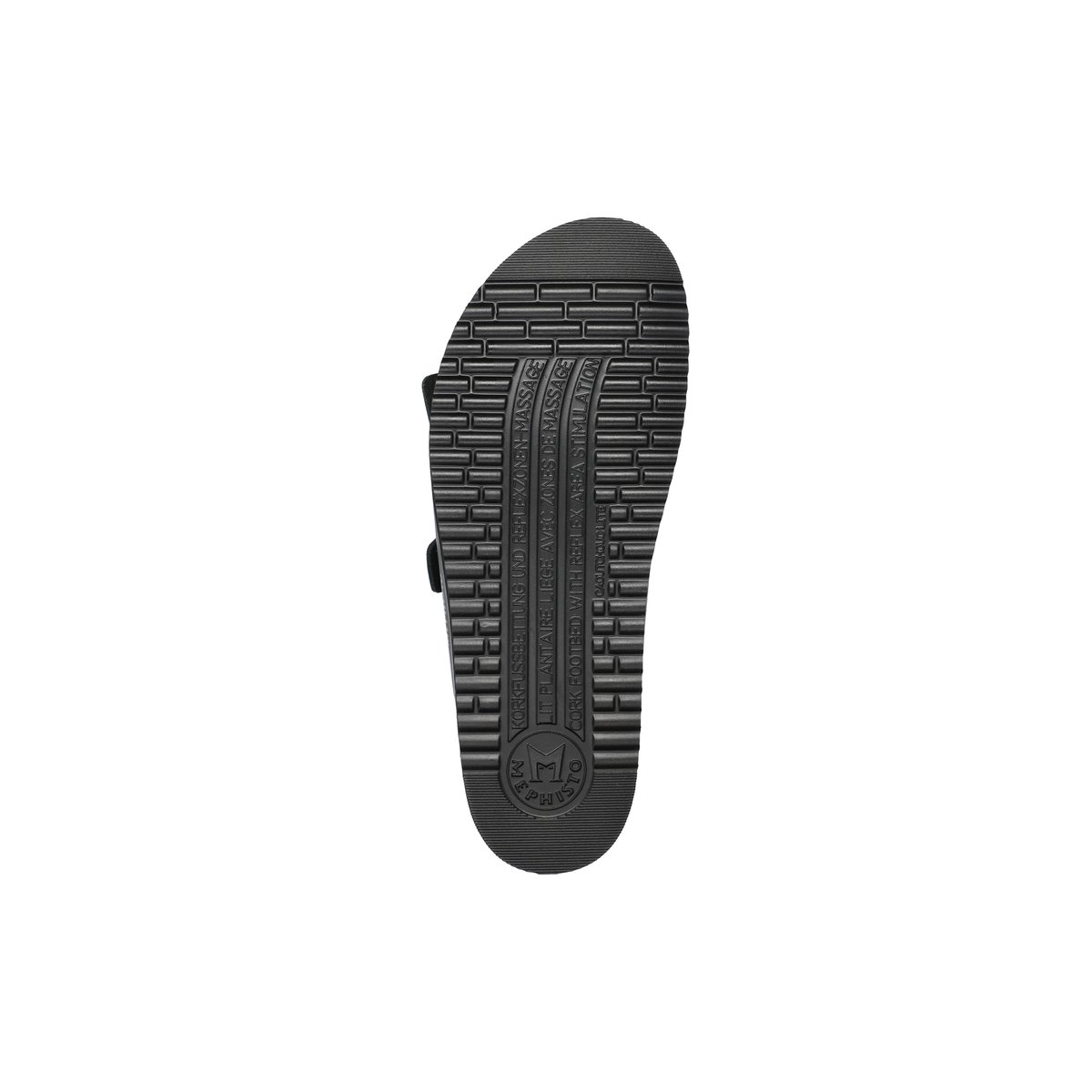 Sandales en cuir HARMONY noir p5115022, MEPHISTO