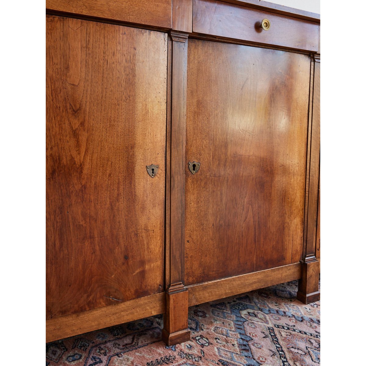 Enfilade style Empire en bois Margaret N°477 - Bon état bois foncé, DEBONGOUT