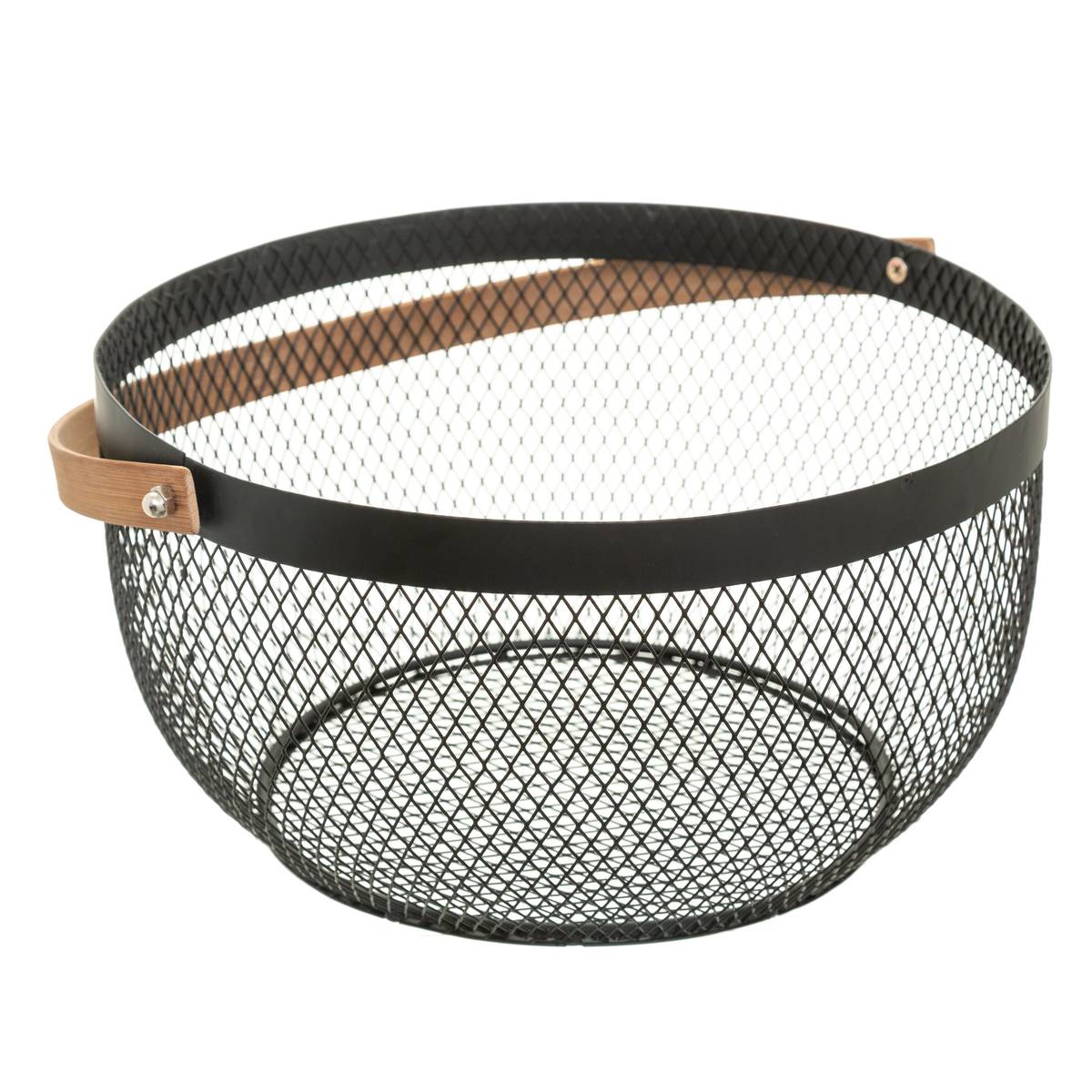 Corbeille MESH noir, 5FIVE SIMPLY SMART