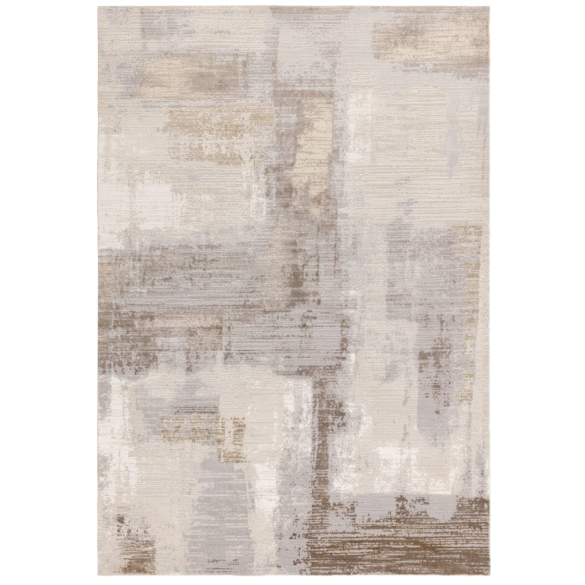 Tapis de salon et chambre moderne PRESTIGE beige, NOVATREND