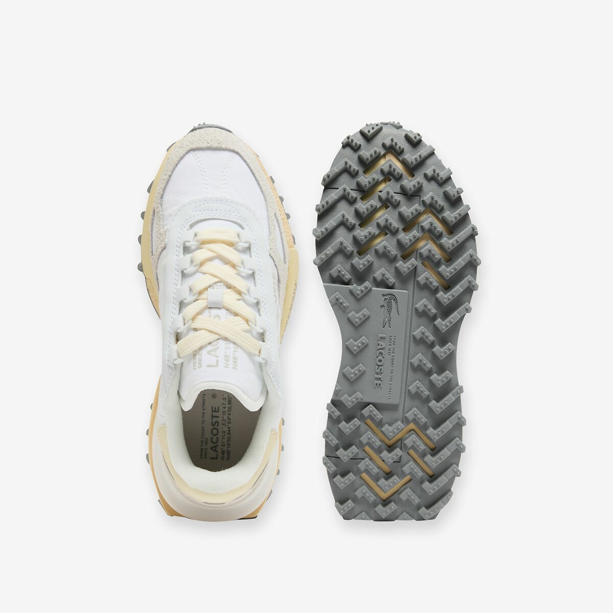 Elite Active Trainers white/pastel yellow, LACOSTE