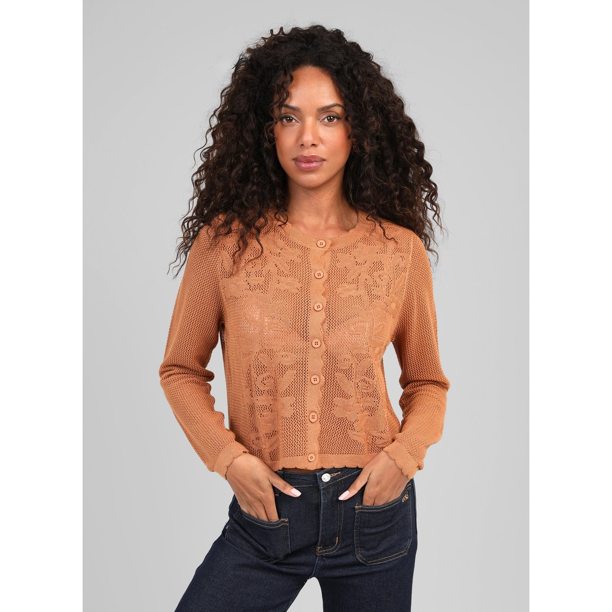 Gilet NANITA daim, AN'GE