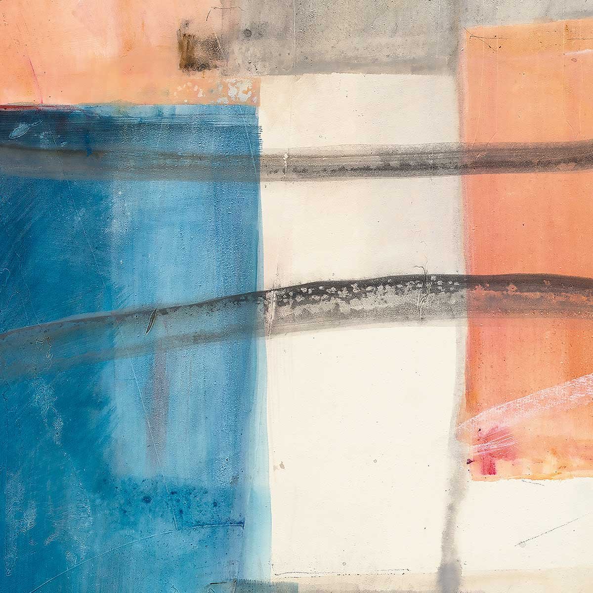 Tableau passage bleue tableau alu dibond, HEXOA