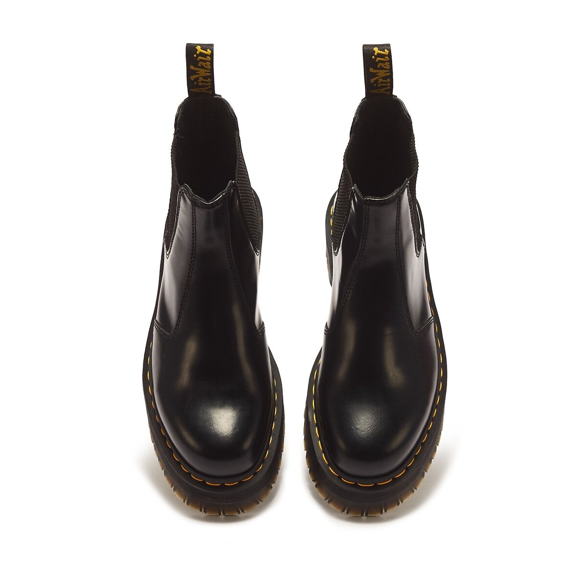 Bottines chelsea à plateforme 2976 Quad noir, DR. MARTENS
