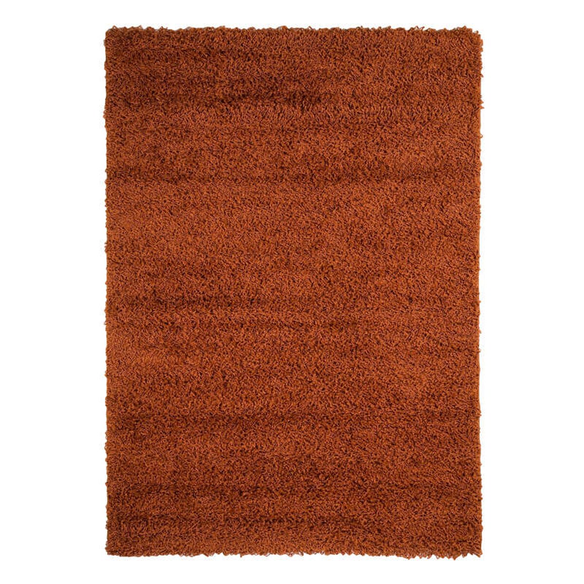 Tapis shaggy moelleux et ultra doux SUPER SHAGGY rouge, THE DECO FACTORY