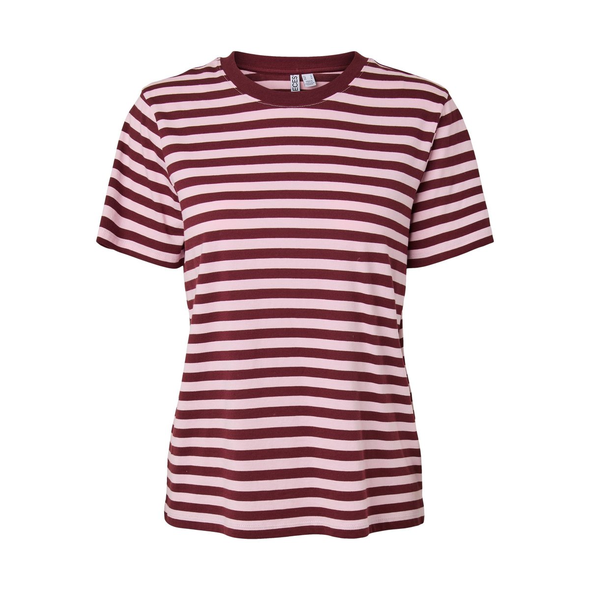 T-Shirt tawny port, PIECES