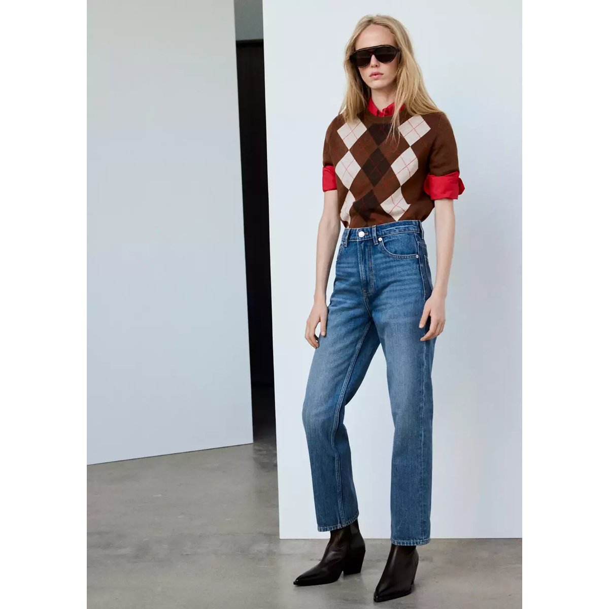 Pull jackie marron, MANGO