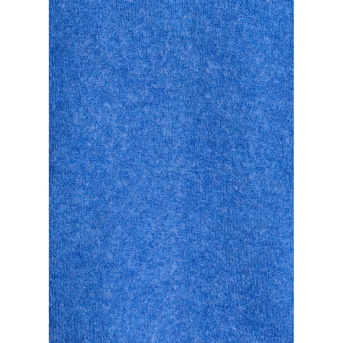 Gilet droit et court col rond denim, LA FEE MARABOUTEE