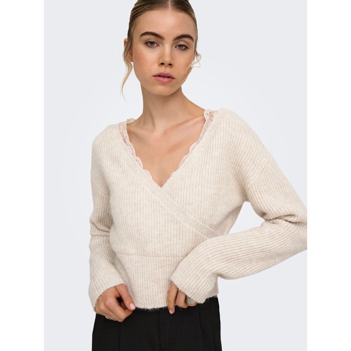 Pull En Maille marron - island fossil 1, ONLY