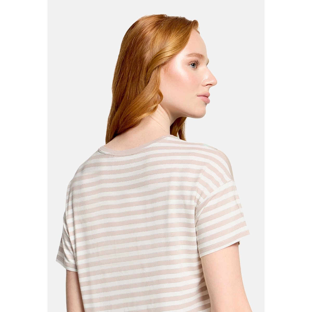 Haut casual à rayures horizontales beige/cream, BETTY BARCLAY