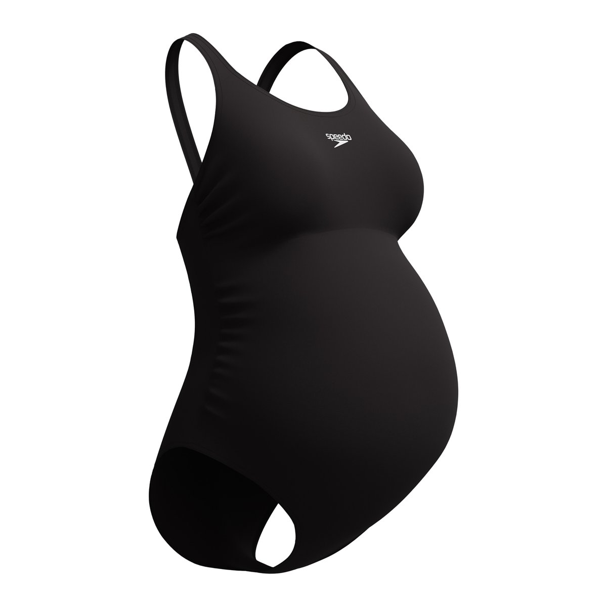 Maillot de bain de grossesse 1 pièce dos nageur noir, SPEEDO