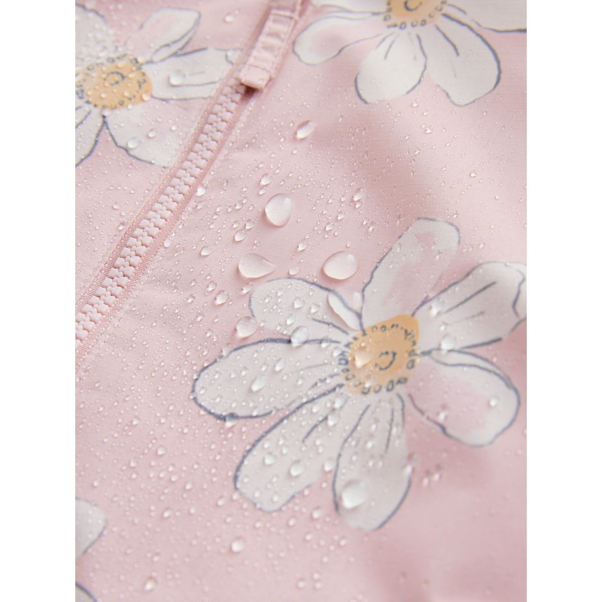 Combinaison imperméable (3 mois à 7 ans) rose motif fleurs, NEXT