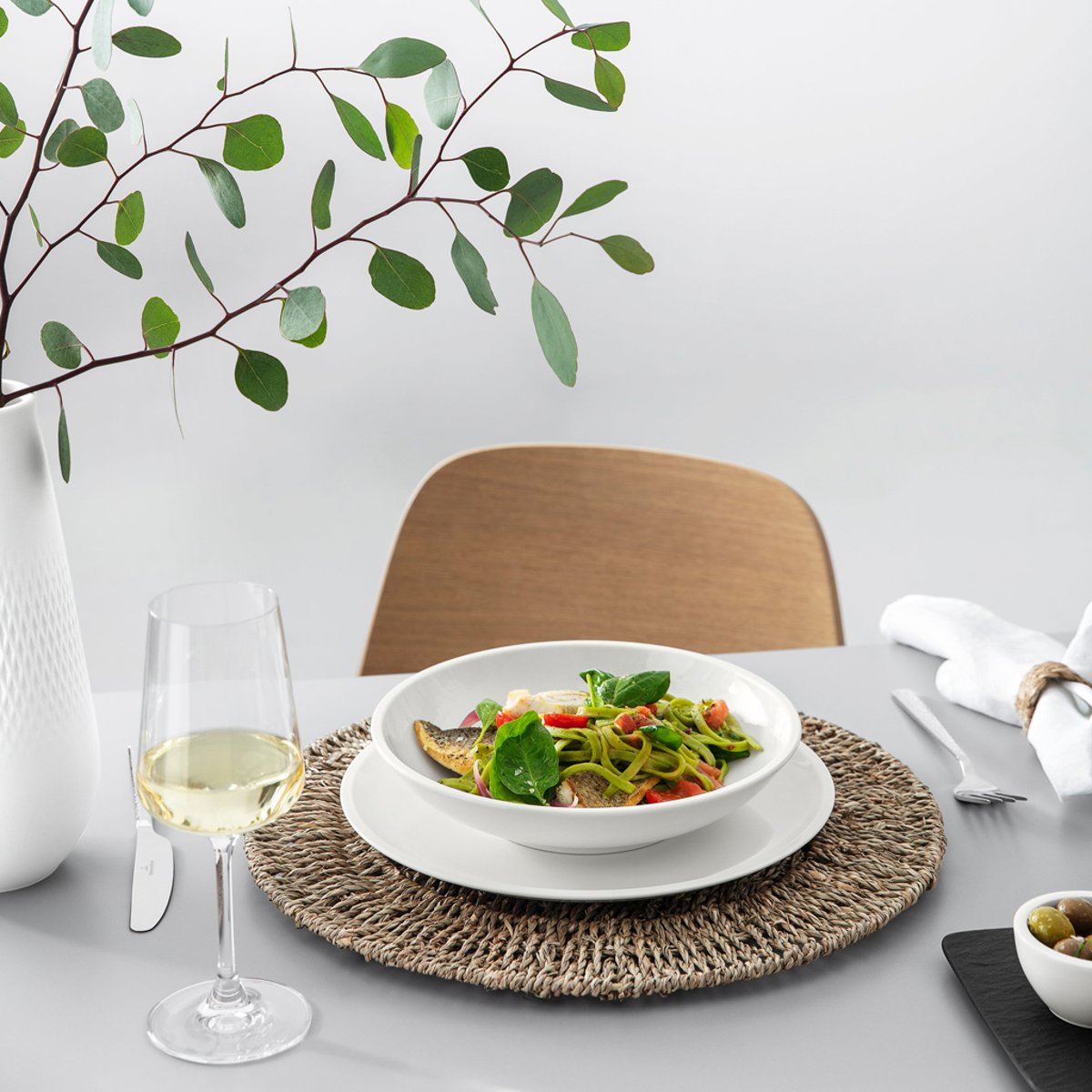 Assiette Creuse À Pâtes ARTESANO blanc, VILLEROY & BOCH