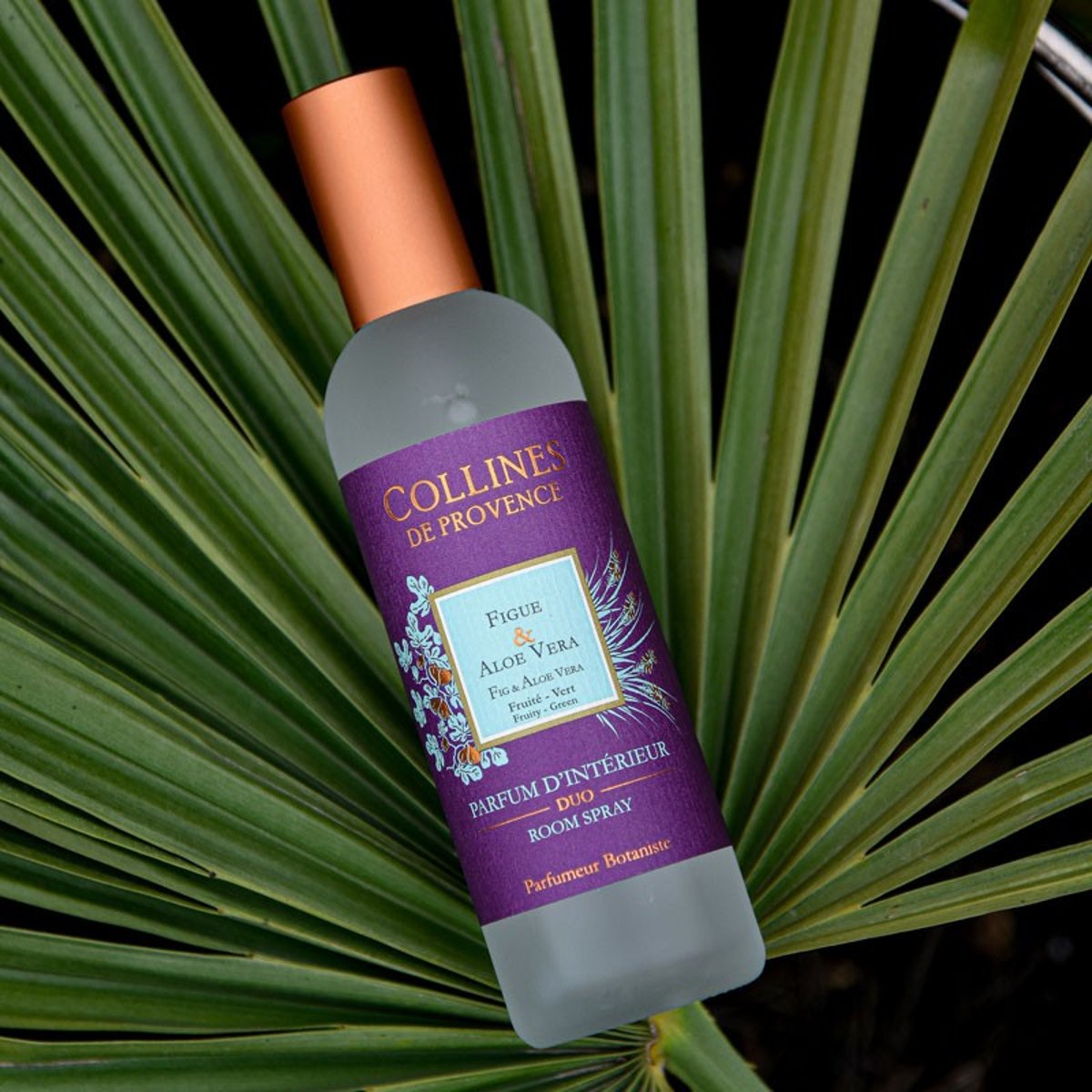 Parfum d'Intérieur FIGUE & ALOE VERA violet, COLLINES DE PROVENCE