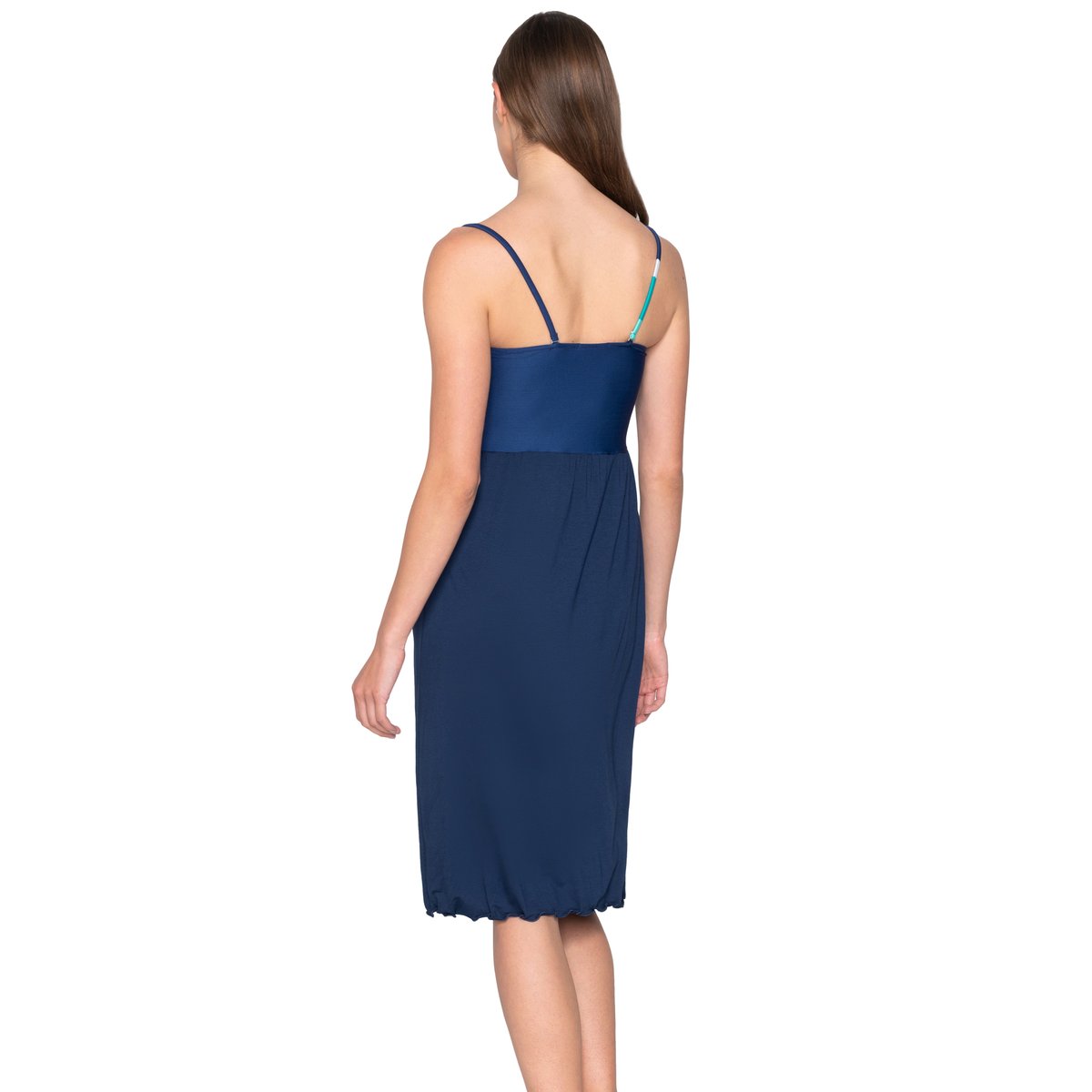 Robe estivale multipositions convertible jupe Horizon bleu, LUNA SPLENDIDA