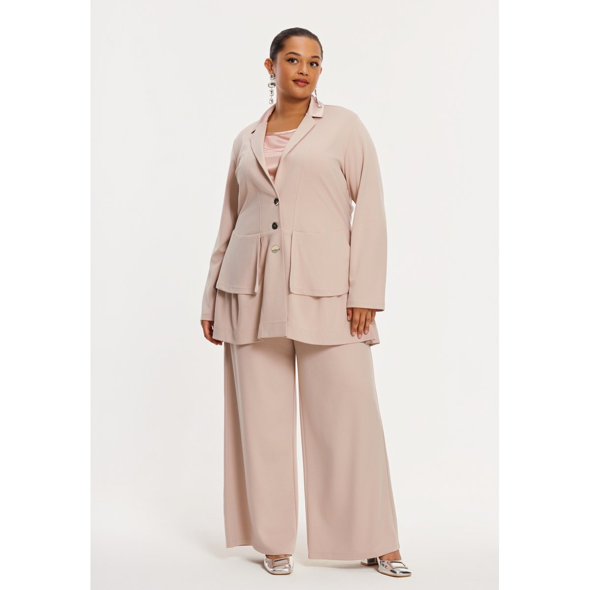 Jacket Flare Fit marron clair, YOEK
