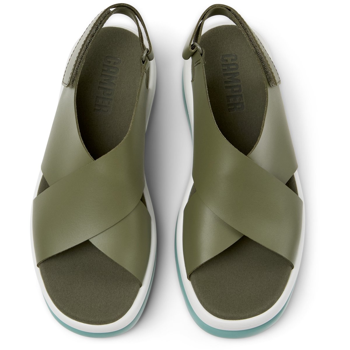 Sandales Pelotas Flota Up vert moyen, CAMPER