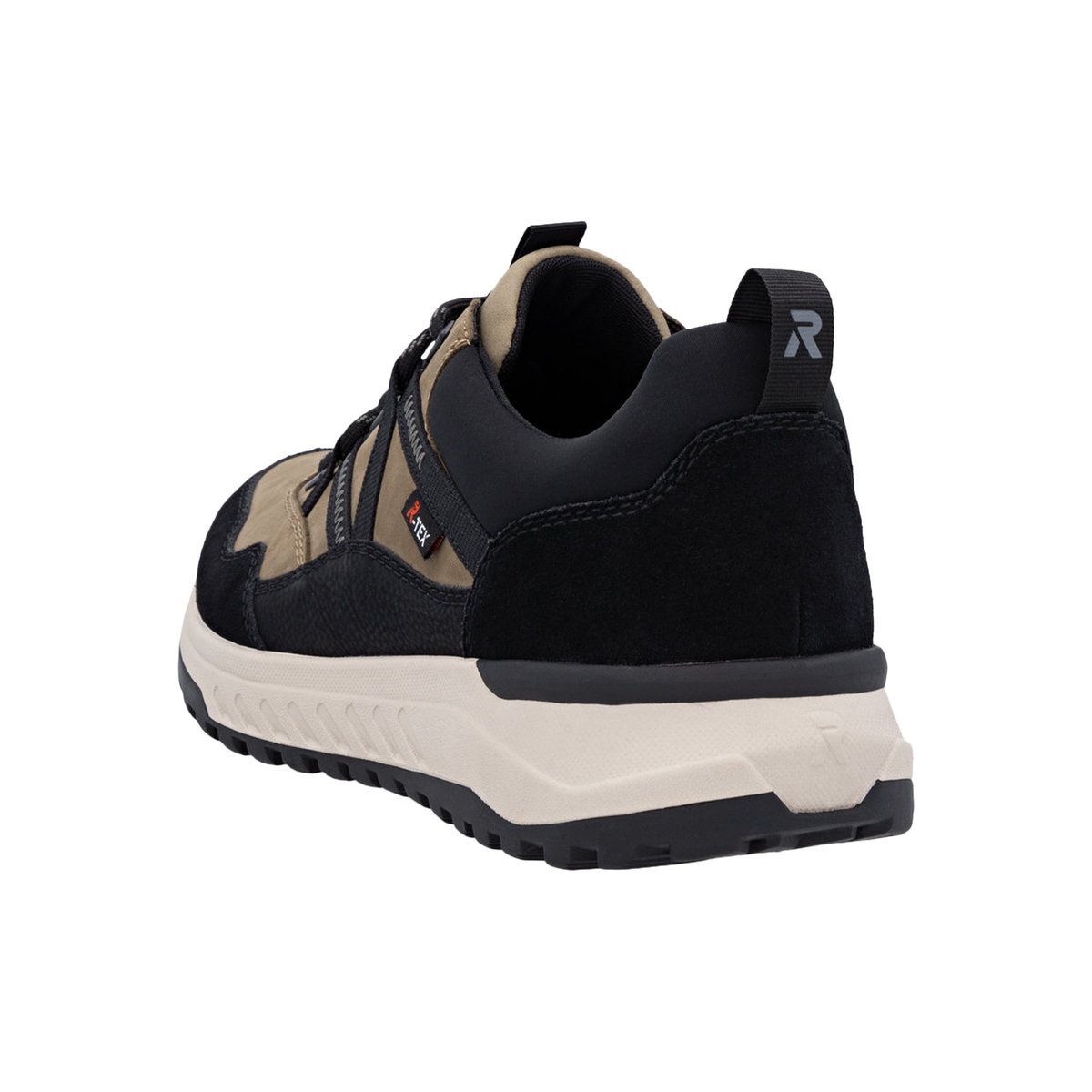 Basket Cuir marron combinaison, RIEKER