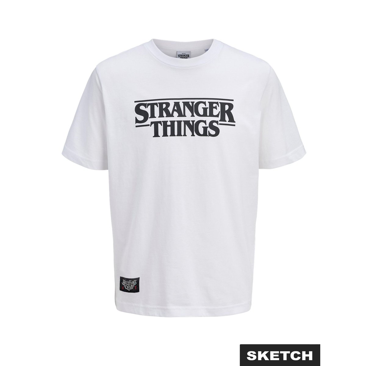 T-Shirt bright white, JACK & JONES