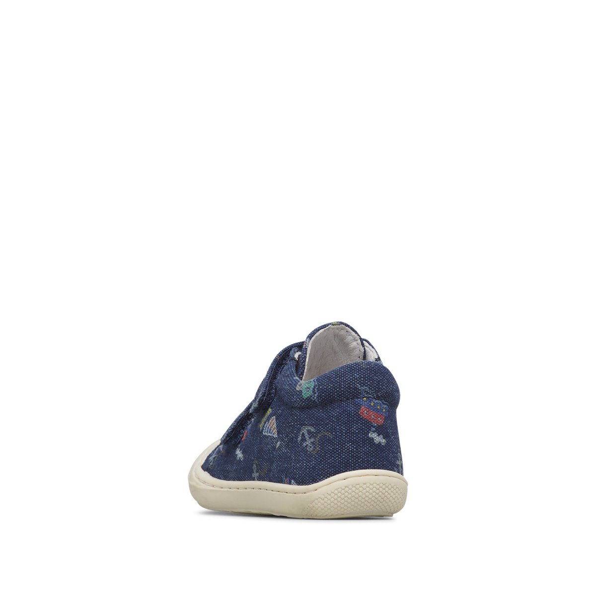 Chaussures premiers pas en tissu COCOON VL marine-, NATURINO