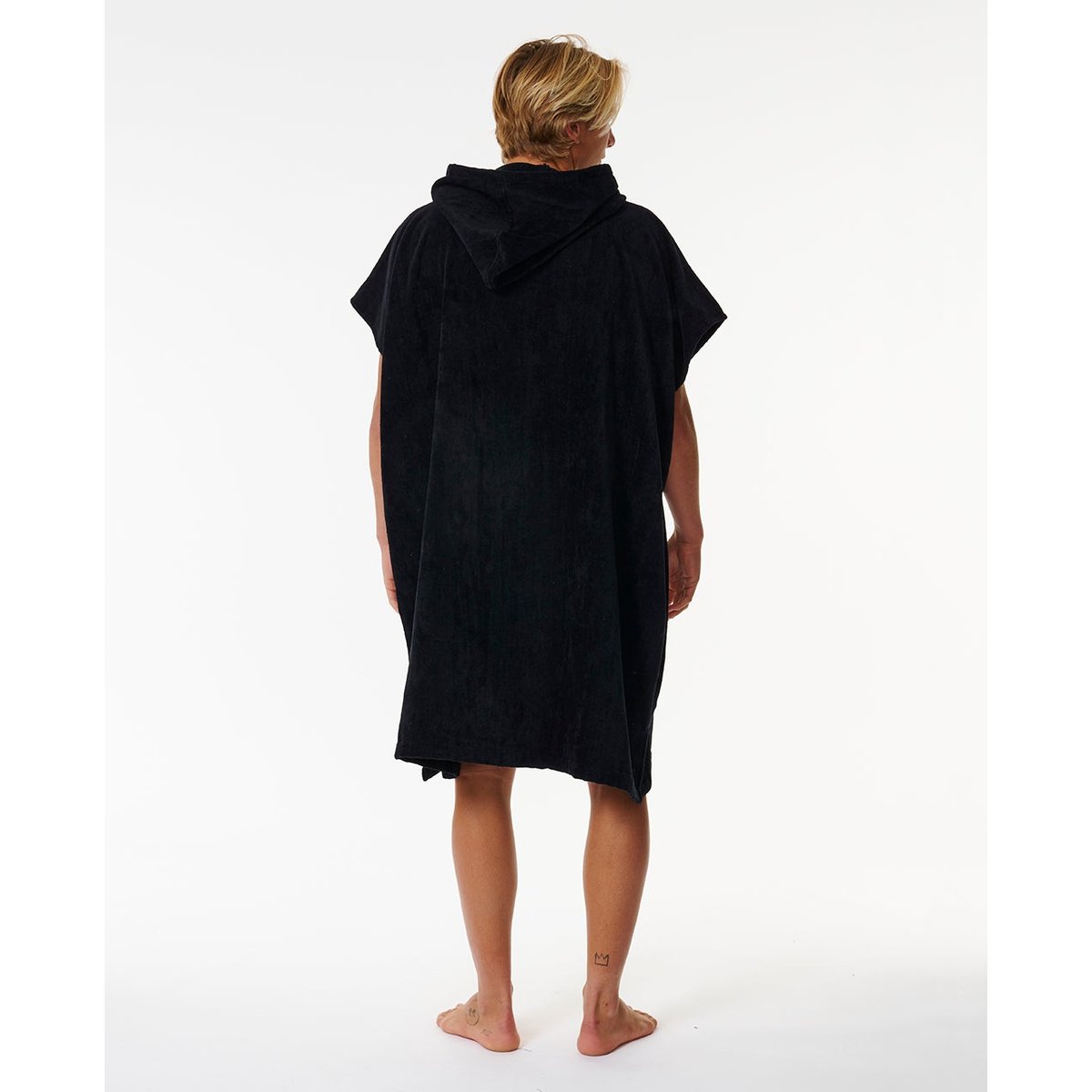 Poncho SURF LOGO noir, RIP CURL