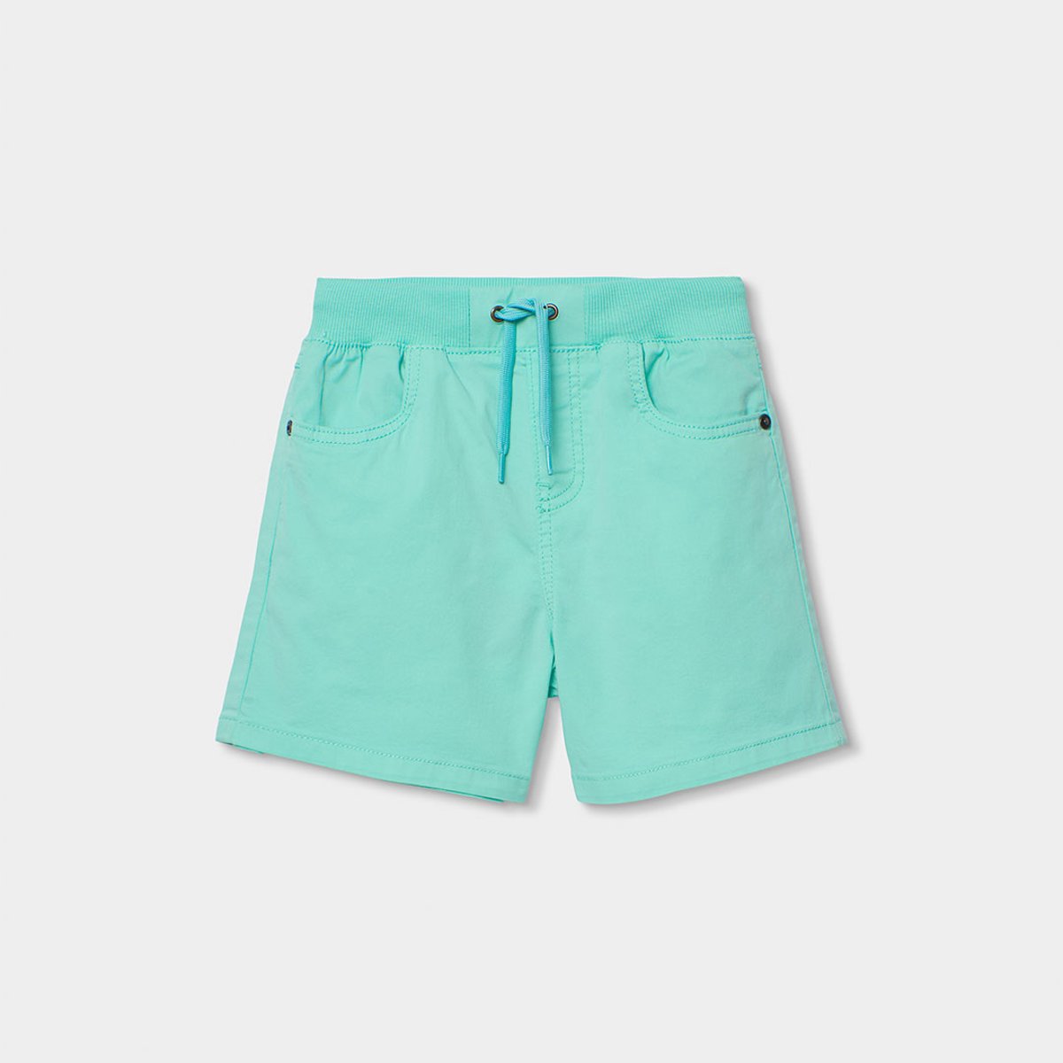 Short garçon coton vert, BOBOLI