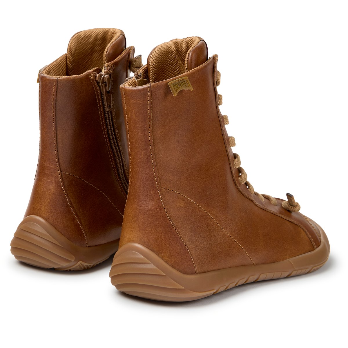 Bottines Peu Path+ Smooth Leather brun moyen 003, CAMPER