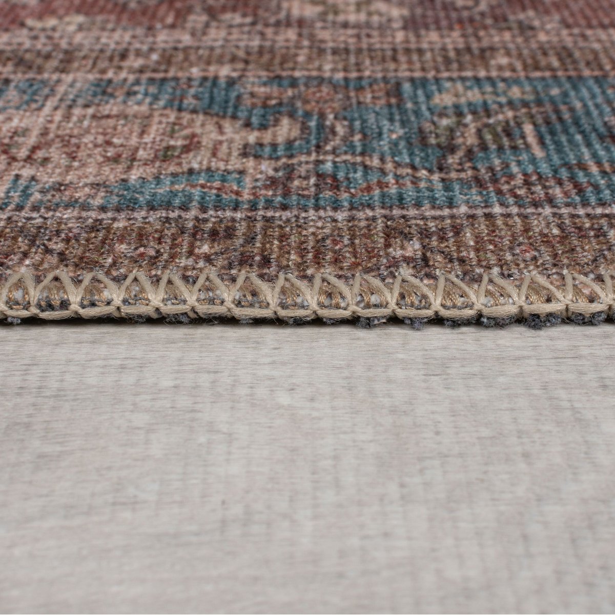 Tapis lavable CYRA rouge, FLAIR RUGS