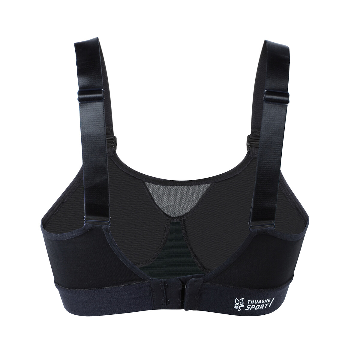 Power Up 4 Sports Bra black, THUASNE SPORT