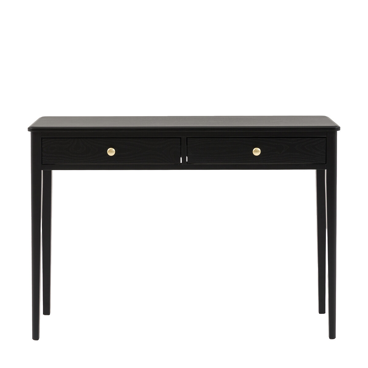 Amberly 2 Drawer Console Table black, SO'HOME