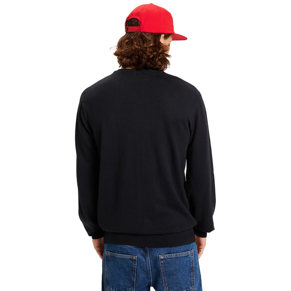 Pull à manches longues en tricot DIAMOND noir black, QUIKSILVER