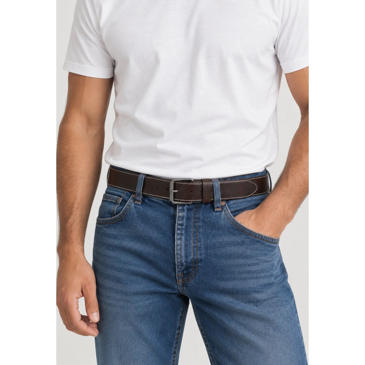 Ceinture en cuir homme
ALBUM brown, DEELUXE