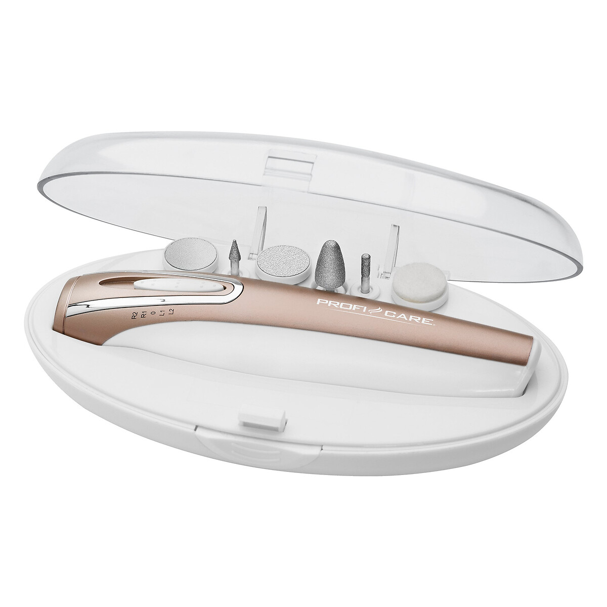 Kit manicura/pedicura, da Proficare branco, PROFICARE