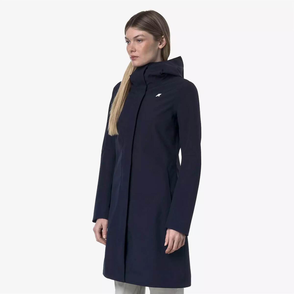 Stephy Bonded Mid-Length Parka navy, K-WAY