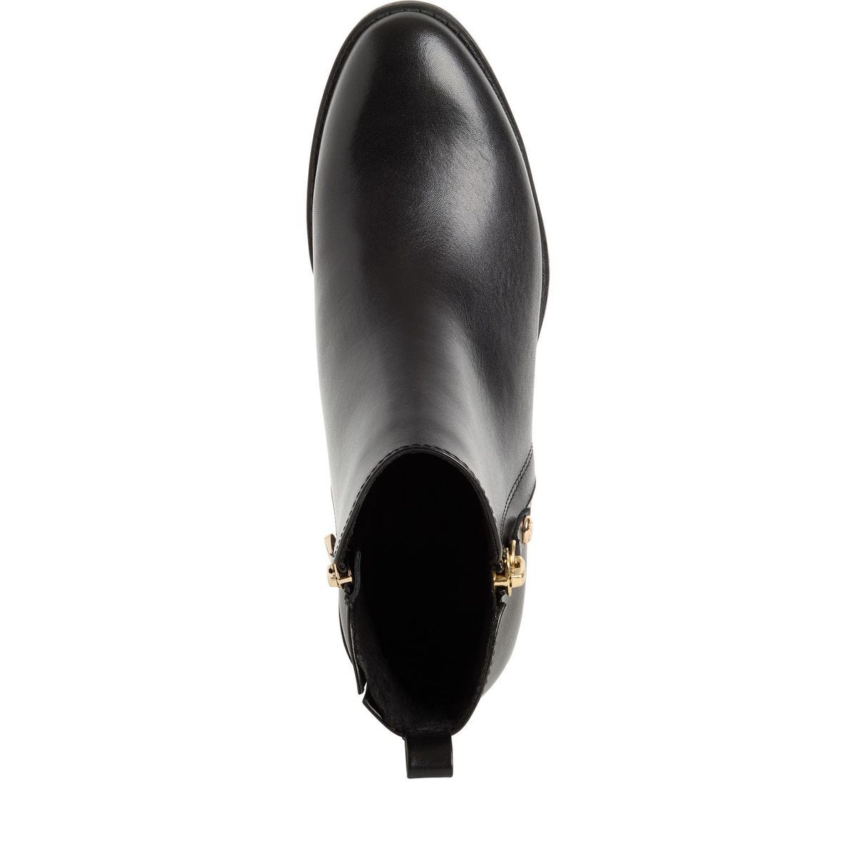 Bottine en cuir noir, MARCO TOZZI