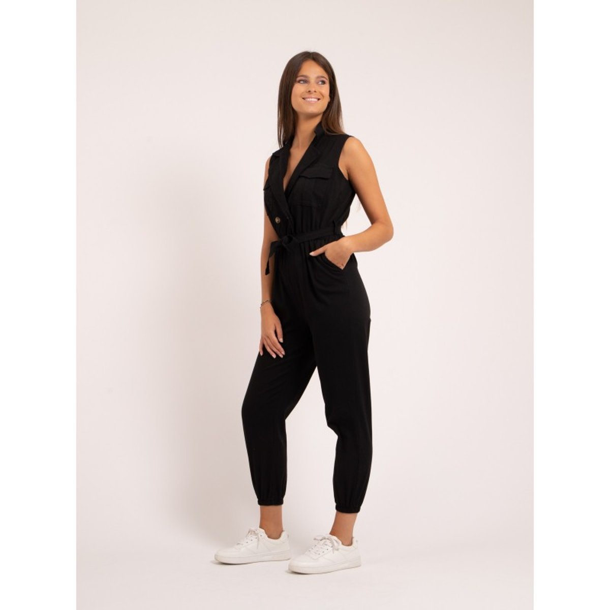Combi Pantalon Epika noir, DONA LISA