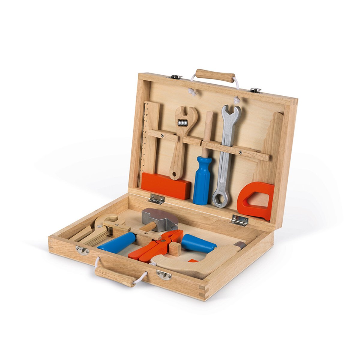 Boite À Outils Brico'kids, 9 Pièces multicolore, JANOD