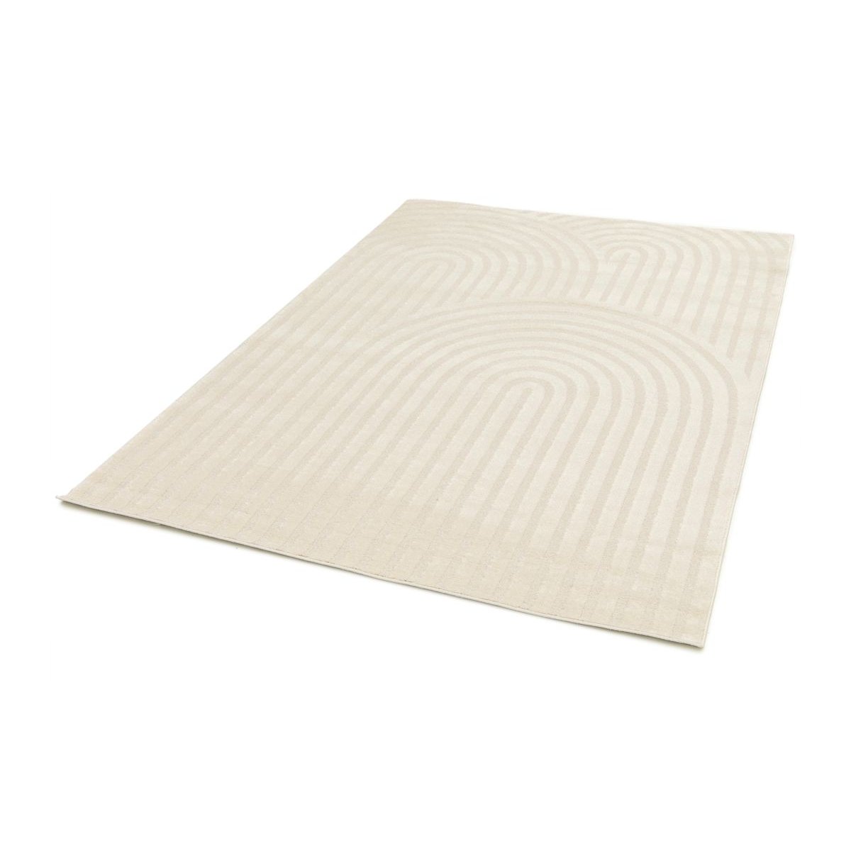 Tapis poils courts style , JADA beige, BOBOCHIC