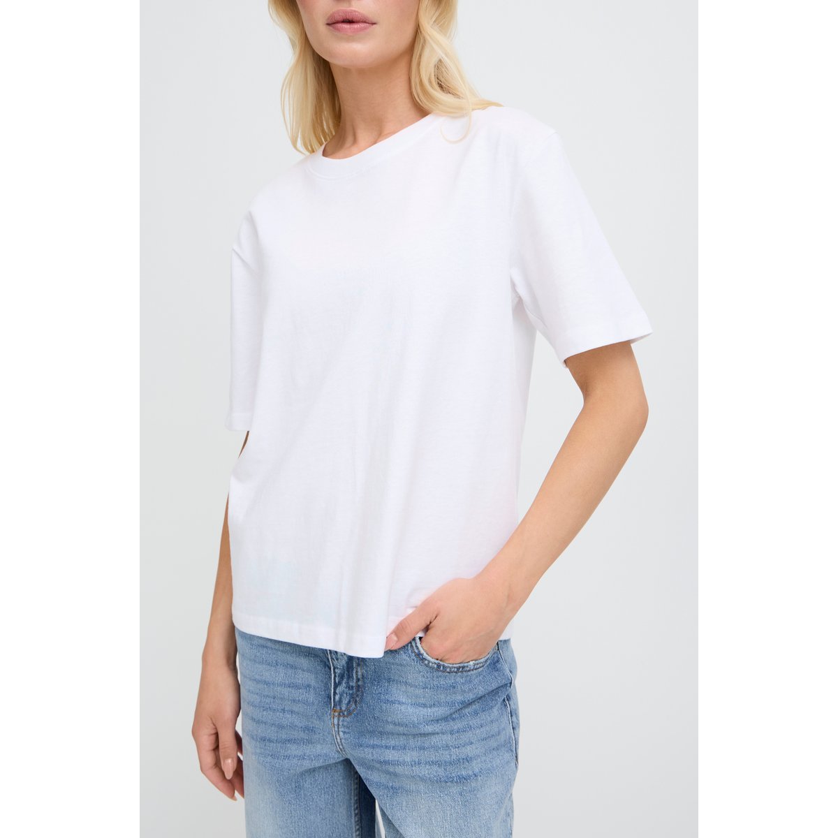 Short sleeve blanc optical white, B.YOUNG