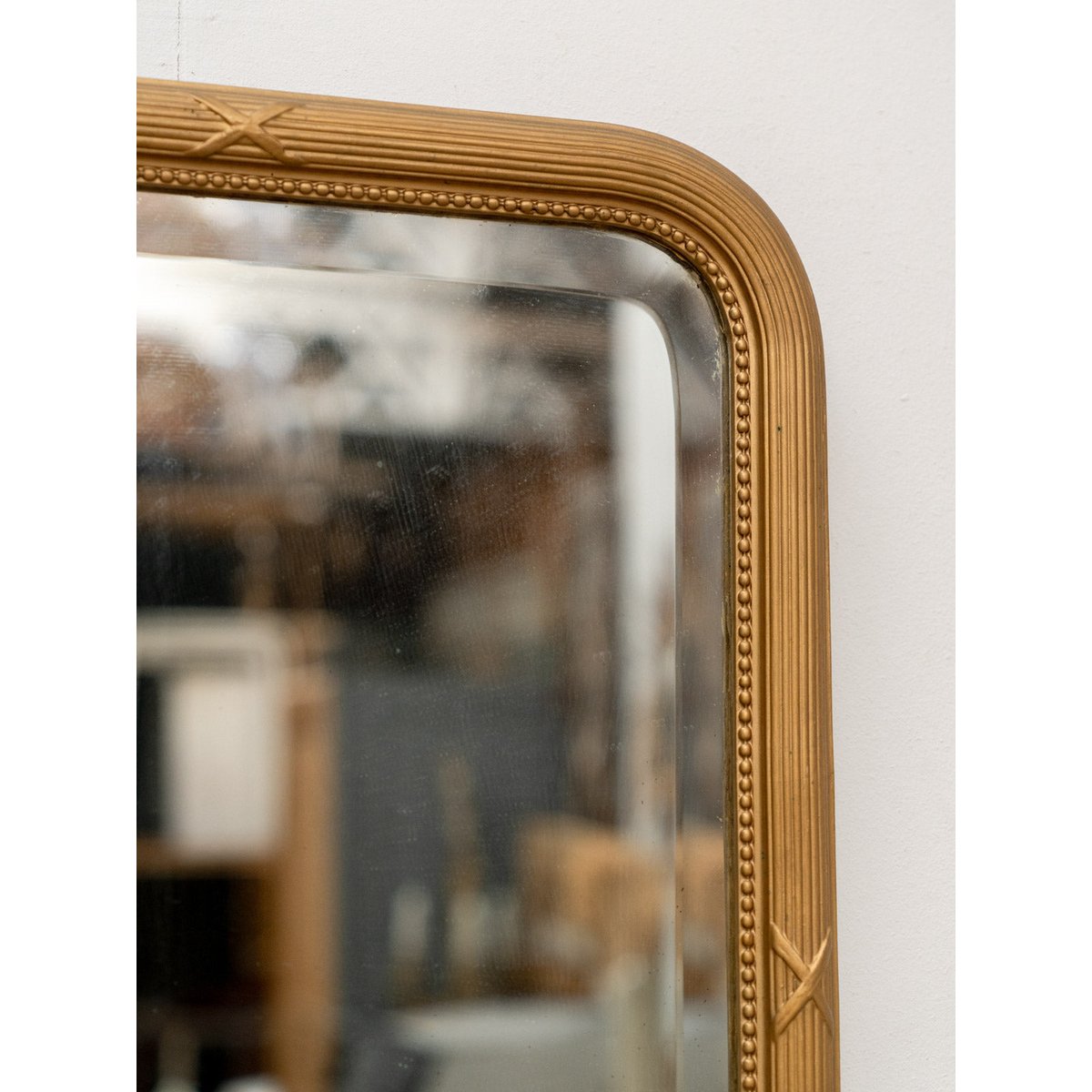 Miroir doré style Louis Philippe Igor N°1089 - Bon état doré, DEBONGOUT