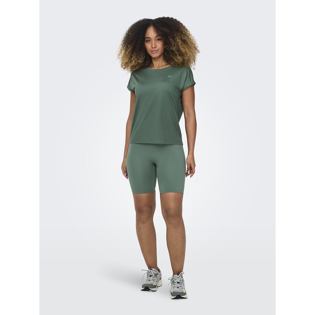 Aubree Sports T-Shirt with Short Sleeves green, ONLY PLAY