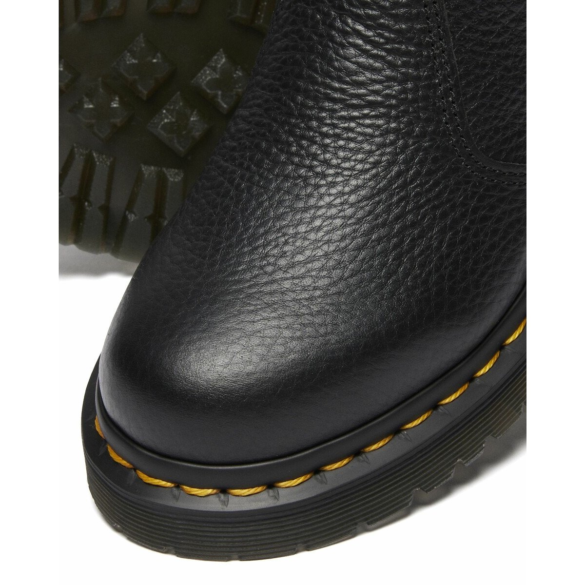 2976 Leonore II Chelsea boots, in Milled nappaleer zwart, DR. MARTENS