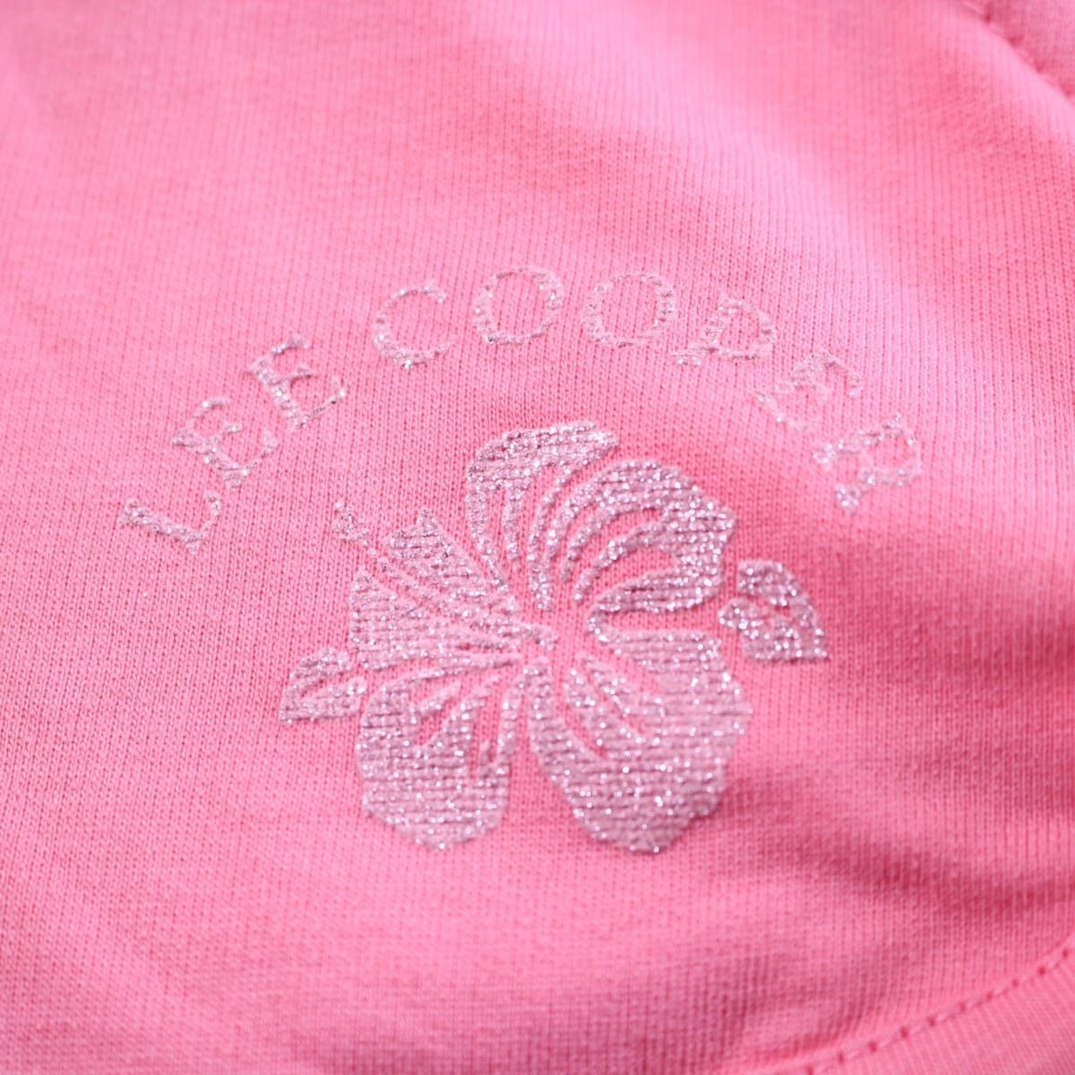 Short molletonné, taille élastique à cordon SUMMER GIRL rose, LEE COOPER