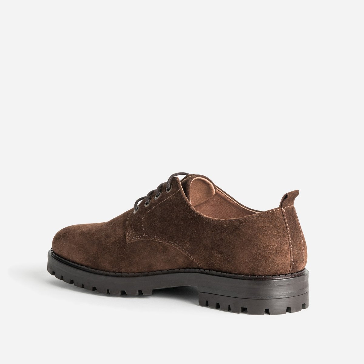 Derby en cuir FREDERICO marron, ERAM