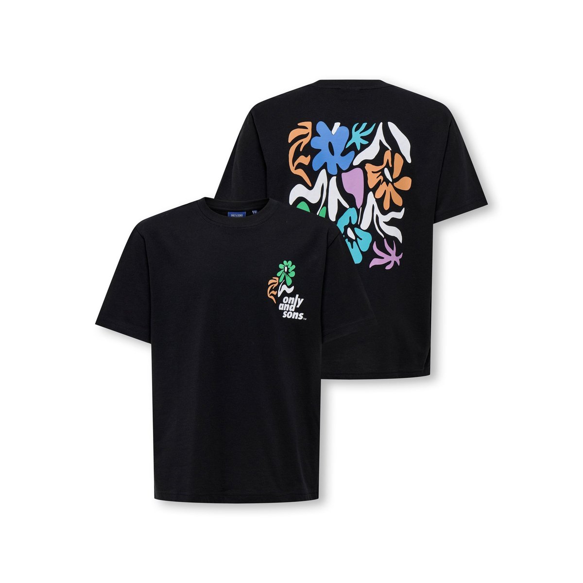 T-Shirt black 1, ONLY & SONS JUNIOR