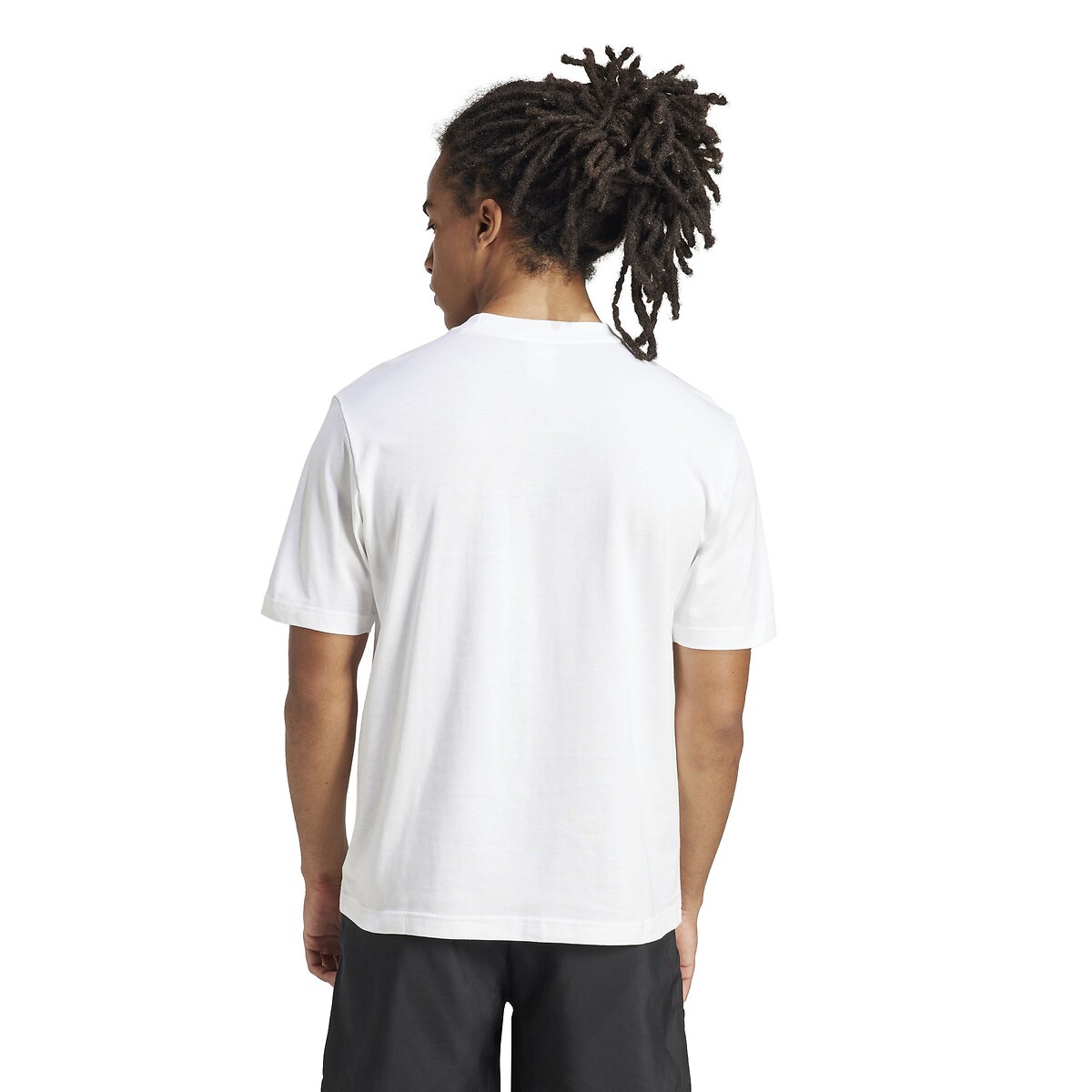 T-shirt manches courtes Essentiel petit logo blanc, ADIDAS SPORTSWEAR