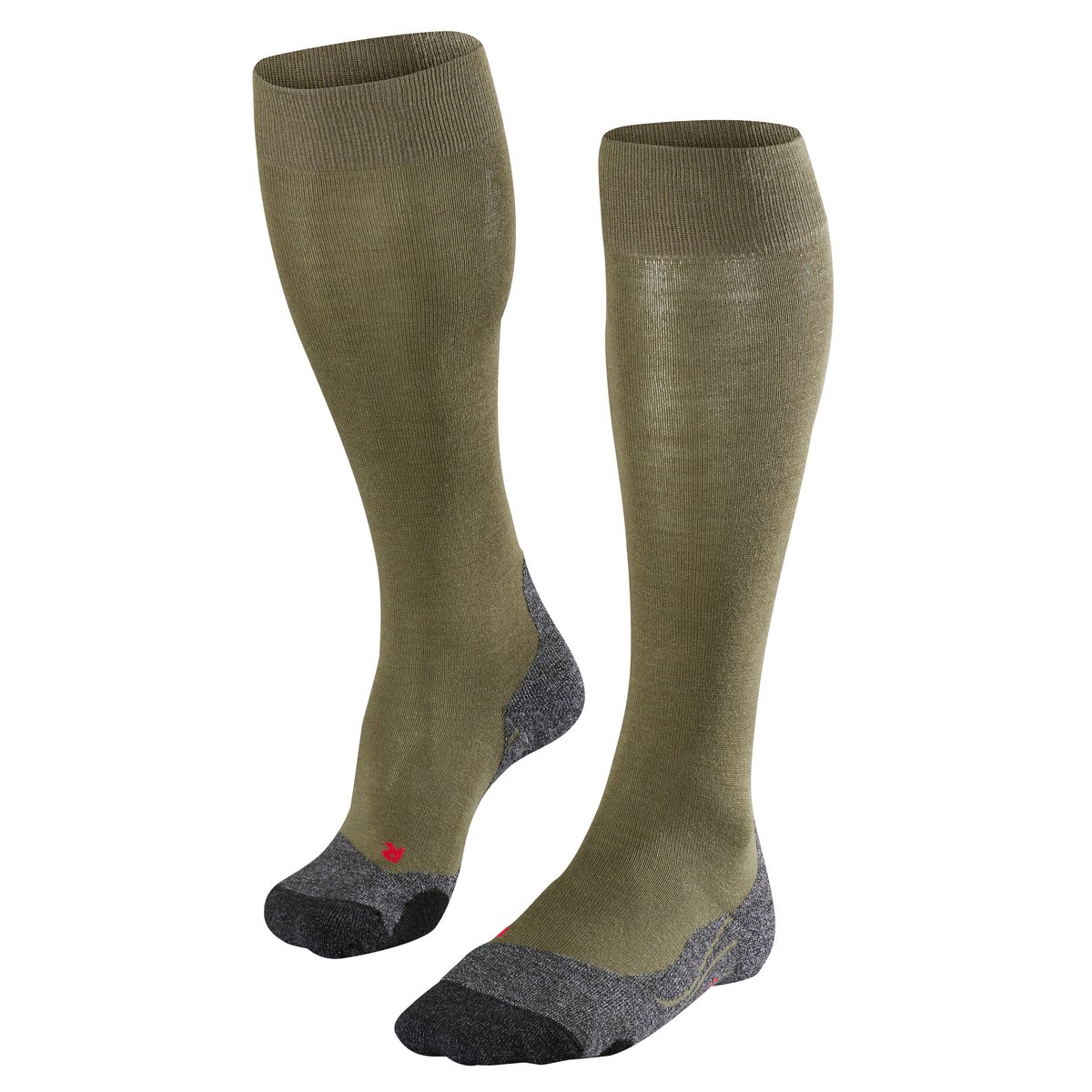 Mi-bas TK2 Explore Kneehigh olive (7830), FALKE