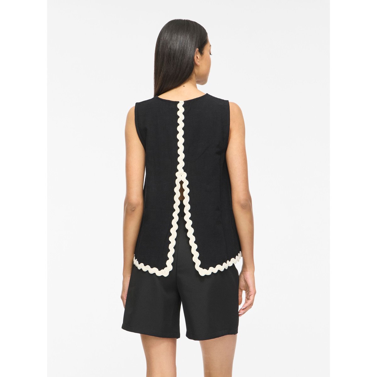 Top Sans Manches noir - black beauty1, VILA